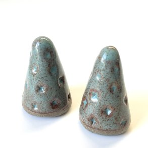 MINITR�, STJERNE - GR�N/BRUN