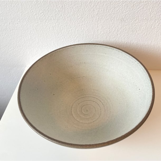 SERVERINGSSKL MED DREJERILLE - BEIGE