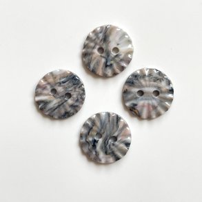 FLERFARVEDE KNAPPER, 4 stk. (17 mm)