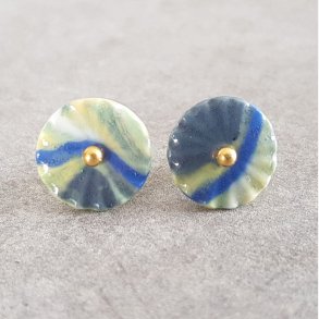 Unikaperler til �reringe, nerikomi (12 mm)