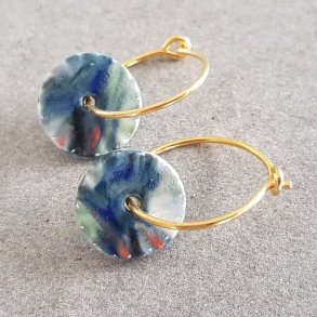 Unikaperler til �reringe, nerikomi (12 mm)