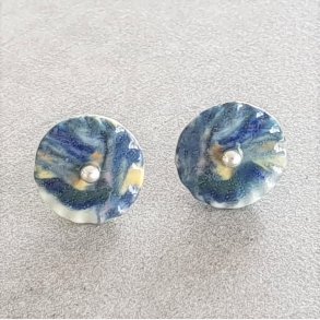 Unikaperler til �reringe, nerikomi (12 mm)