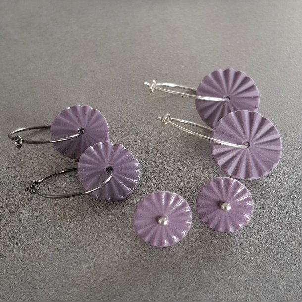 Perler til reringe, violet (pris pr. st)