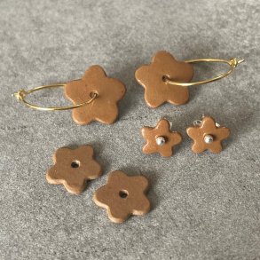 Perler til reringe, brun (pris pr. st)