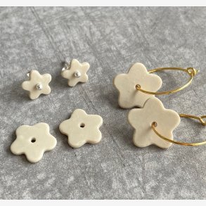 Perler til reringe, beige (pris pr. st)