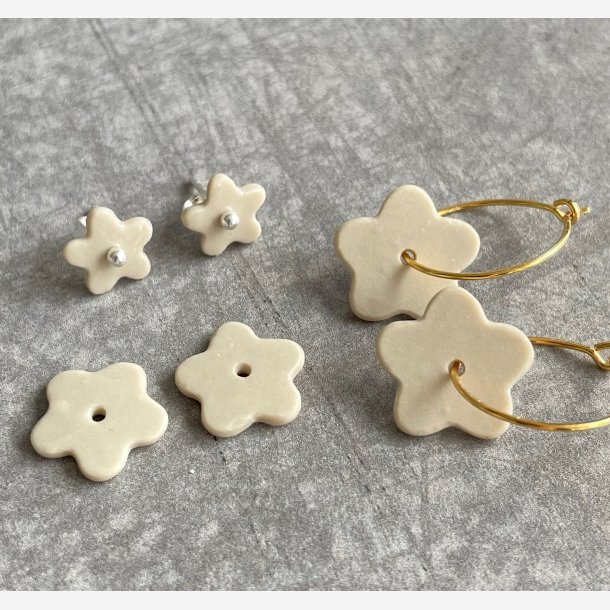 Perler til reringe, beige (pris pr. st)