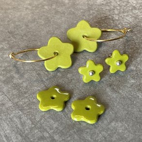 Perler til reringe, olivengrn (pris pr. st)