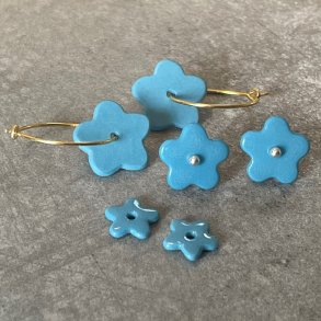 Perler til reringe, lysebl (pris pr. st)