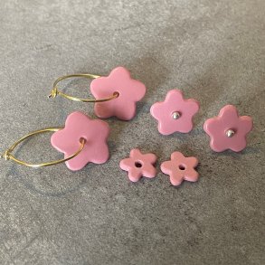 Perler til reringe, lyserd (pris pr. st)