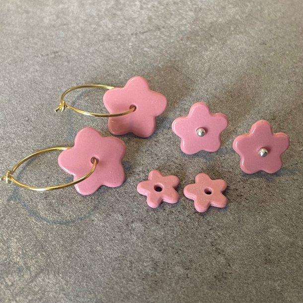 Perler til reringe, lyserd (pris pr. st)