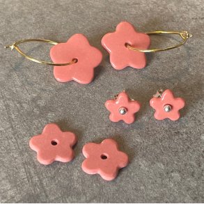 Perler til reringe, laksefarvet (pris pr. st)