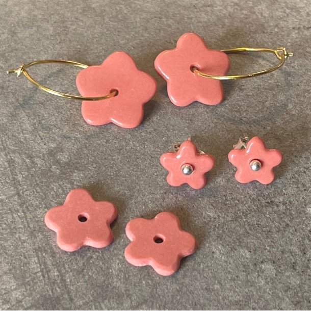 Perler til reringe, laksefarvet (pris pr. st)