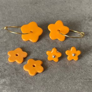 Perler til reringe, orange (pris pr. st)