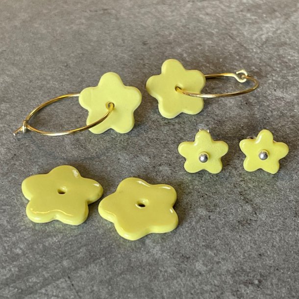 Perler til reringe, gul (pris pr. st)