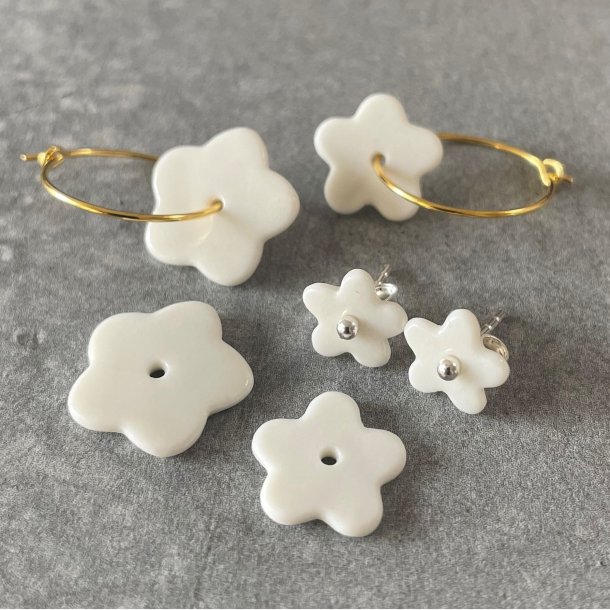 Perler til reringe, hvid (pris pr. st)